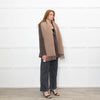 Acne Studios Taupe Wool Scarf