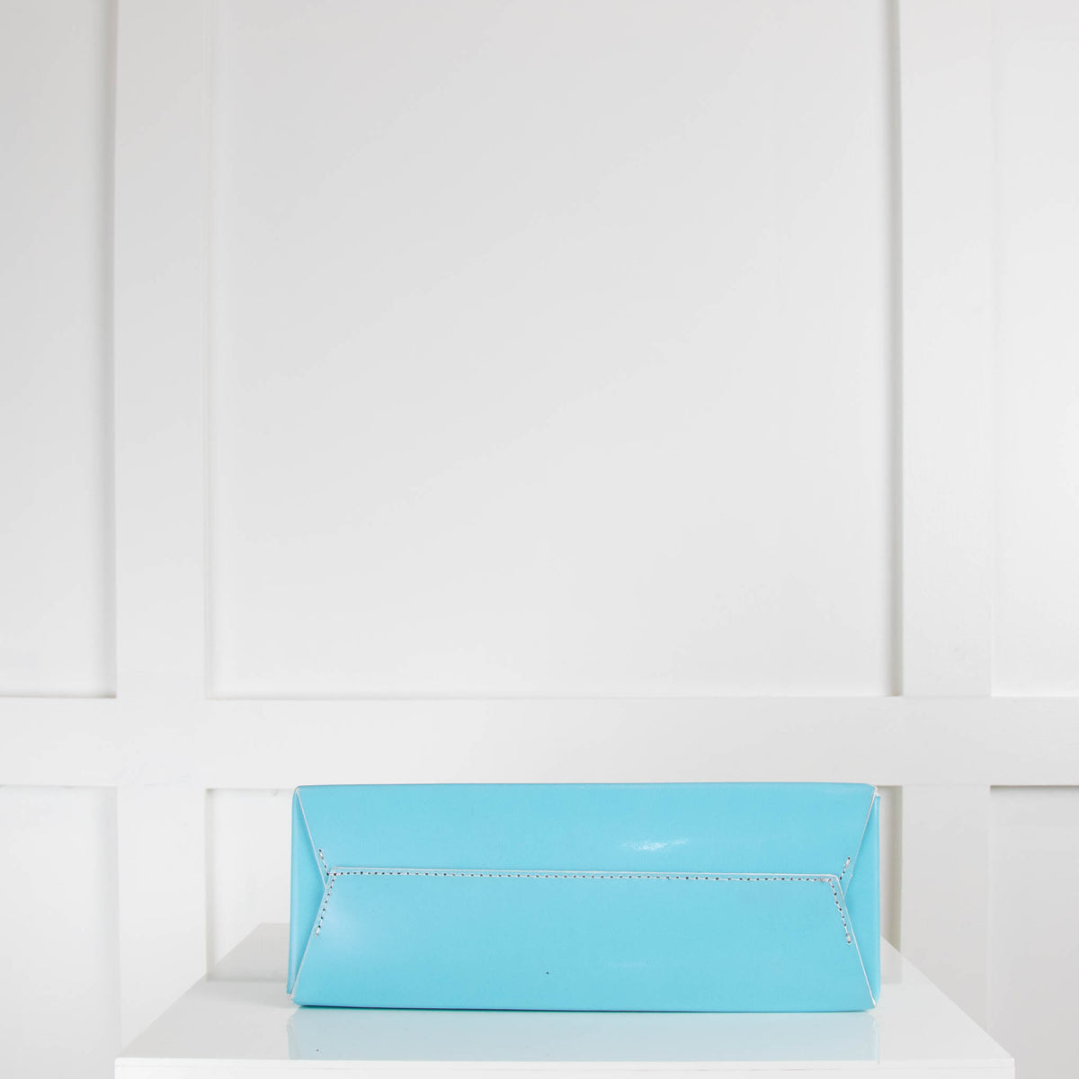 Off-White Mini Degrade Box Bag in Ombre White and Blue