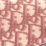 Christian Dior Burgundy Saddle Wallet On a Chain