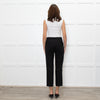 Me + Em Black Cigarette Side Strip Detail Trousers