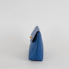 Mulberry Large Cobalt Blue Darley Clutch