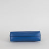 Mulberry Large Cobalt Blue Darley Clutch