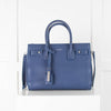 Saint Laurent Blue Baby Sac de Jour Bag