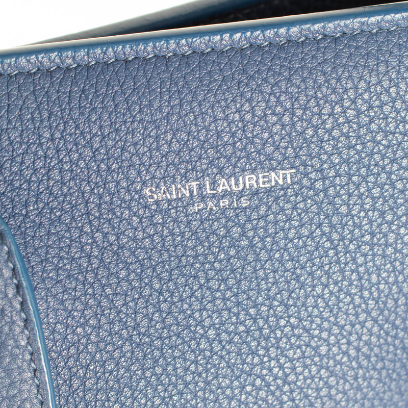 Saint Laurent Blue Baby Sac de Jour Bag