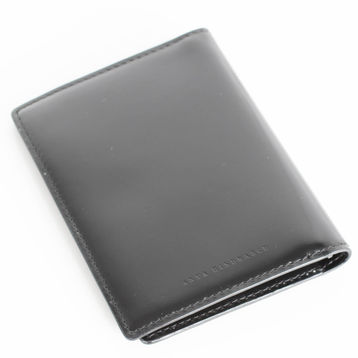 Anya Hindmarch Black Travel Card Case