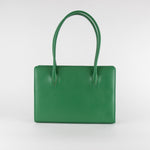 Launer London Emerald Green Lydia Shoulder Bag