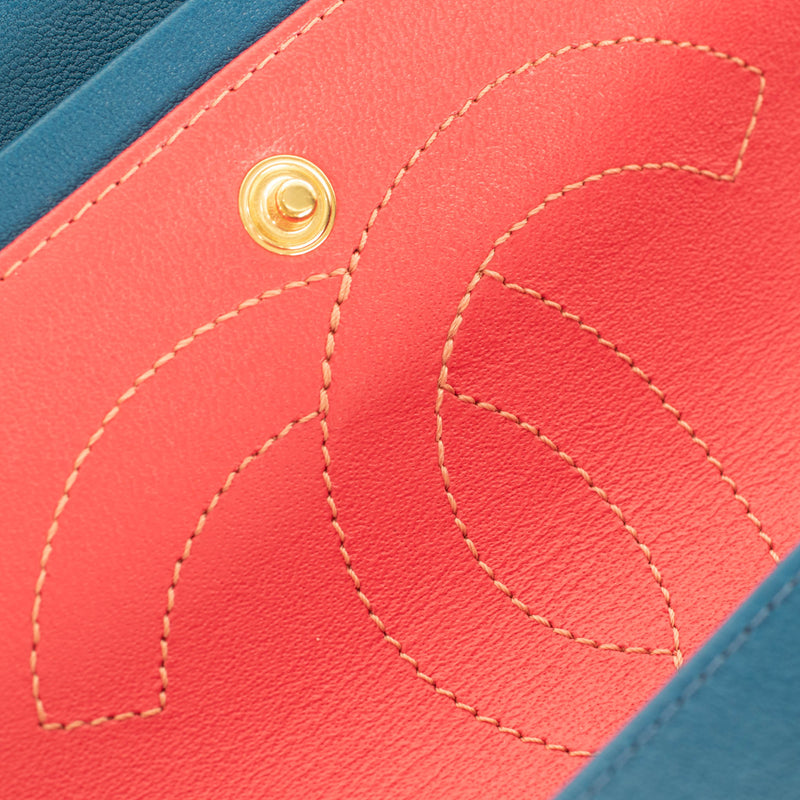 Chanel Blue 2.55 Reissue Chevron Quilted Lambskin Bag