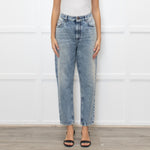 Brunello Cucinelli Blue Acid Washed Jeans