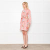 Zimmermann Zinnia Pink Floral Cutout Dress