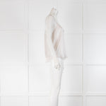 Iro Off White Silk Lace Edge Camisole