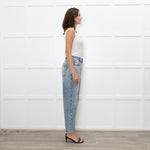 Brunello Cucinelli Blue Acid Washed Jeans