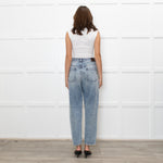 Brunello Cucinelli Blue Acid Washed Jeans