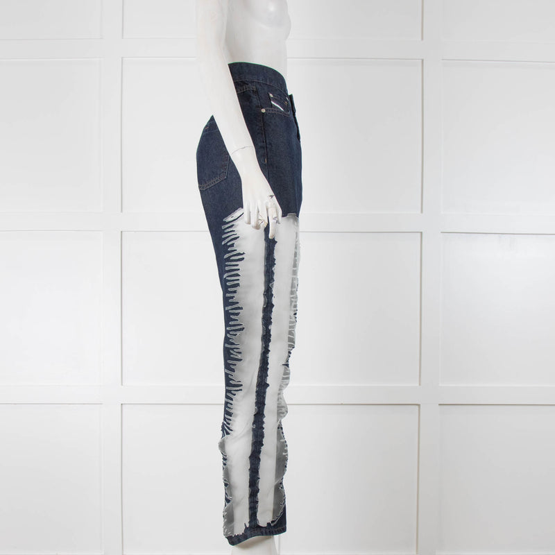 Diesel Net Rip Jeans