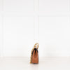 Chloe Caramel Patent Leather Mini Drew Shoulder Bag