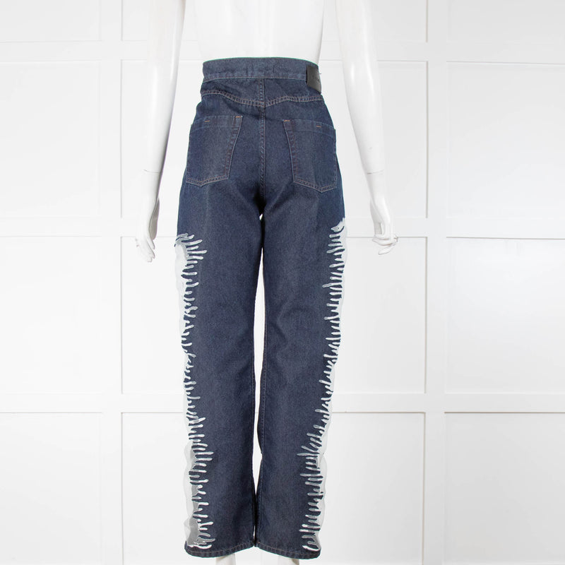 Diesel Net Rip Jeans