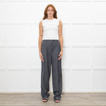The Frankie Shop Grey Tailored Trousers