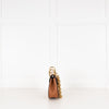 Chloe Caramel Patent Leather Mini Drew Shoulder Bag