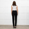 Dolce & Gabbana Black Button Detail Slim Leg Trousers