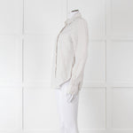 Loro Piana White Beige Striped Shirt