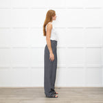 The Frankie Shop Grey Tailored Trousers