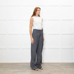The Frankie Shop Grey Tailored Trousers