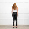 Christian Dior Black Lambs Leather Trousers With Side & Ankle Zips