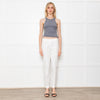Luisa Cerano White Cotton Trousers