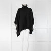Joseph Alpaca Black Poncho