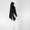 Joseph Alpaca Black Poncho