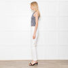 Luisa Cerano White Cotton Trousers