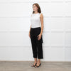 Me + Em Black Button Detail Trousers