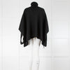 Joseph Alpaca Black Poncho