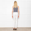 Luisa Cerano White Cotton Trousers