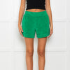 Me + Em Green Towelling Shorts