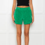 Me + Em Green Towelling Shorts