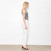 Luisa Cerano White Cotton Trousers