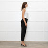 Me + Em Black Button Detail Trousers