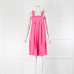 Sonia By Sonia Rykiel Pink Tie Strap Sundress