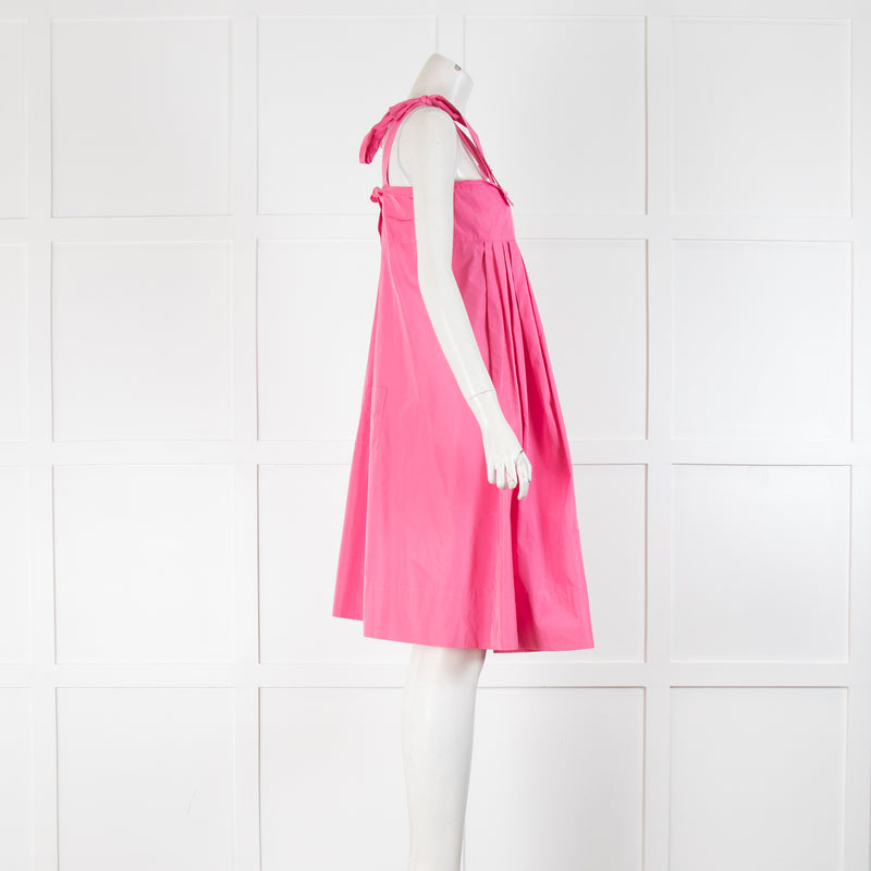 Sonia By Sonia Rykiel Pink Tie Strap Sundress