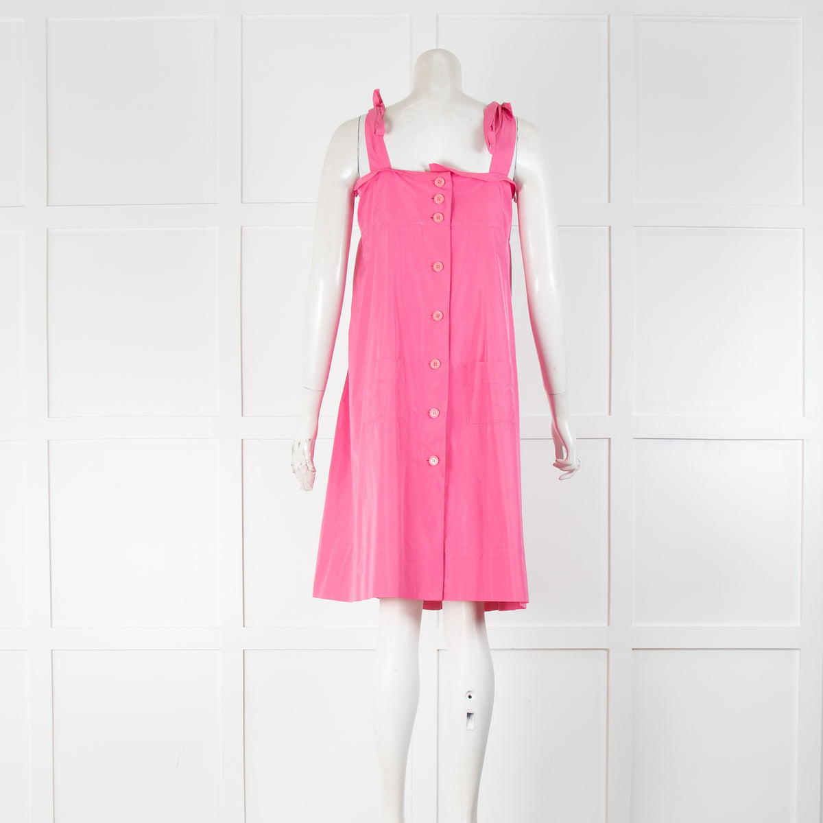 Sonia By Sonia Rykiel Pink Tie Strap Sundress