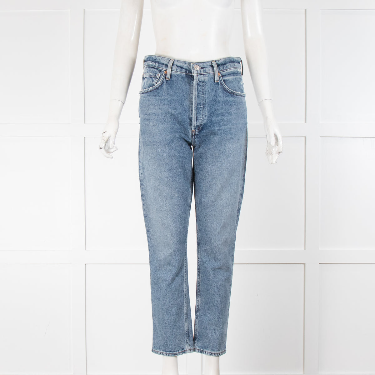 Citizens of Humanity Blue Button Up Jolene Jeans