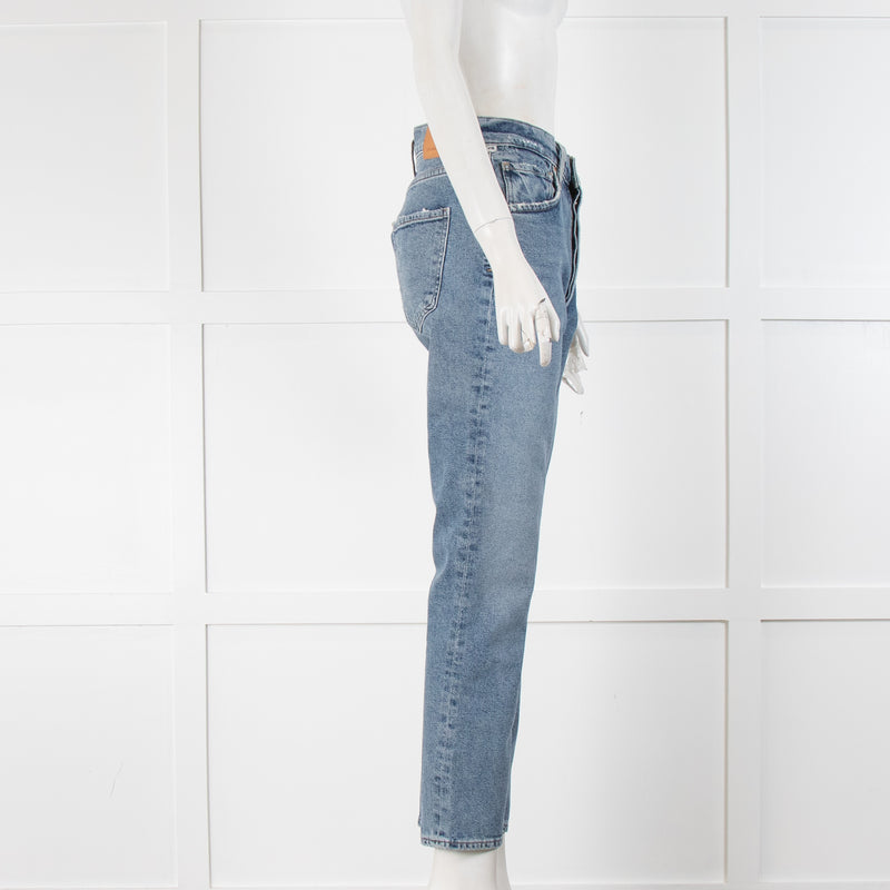 Citizens of Humanity Blue Button Up Jolene Jeans