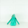 Kate Spade Turquoise Green Leather Multiway Tote Bag