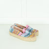 Manebi Multicolour Raffia Espadrilles