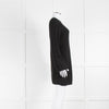 Equipment Black V Neck Wide Sleeve Cashmere Jumper Dress