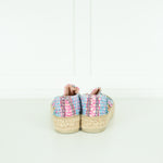 Manebi Multicolour Raffia Espadrilles