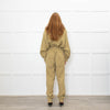 Isabel Marant Etoile Olive Green Cheesecloth Jumpsuit