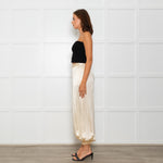 l'Agence Yellow Silk Balloon Pants