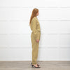 Isabel Marant Etoile Olive Green Cheesecloth Jumpsuit