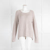 Duffy Greige Wide Knit Cashmere Jumper